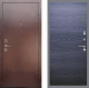 Входная металлическая Дверь Рекс (REX) 1 GL Дуб тангенальный черный в Балашихе