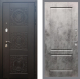 Входная металлическая Дверь Рекс (REX) 10 FL-117 Бетон темный в Балашихе