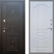 Входная металлическая Дверь Рекс (REX) 10 FL-128 Сандал белый в Балашихе
