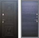 Входная металлическая Дверь Рекс (REX) 10 GL Дуб тангенальный черный в Балашихе