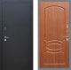Входная металлическая Дверь Рекс (REX) 1A Черный Муар FL-128 Морёная берёза в Балашихе