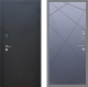 Входная металлическая Дверь Рекс (REX) 1A Черный Муар FL-291 Силк титан в Балашихе