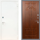 Входная металлическая Дверь Рекс (REX) 1А Белая шагрень FL-58 Морёная берёза в Балашихе