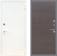 Входная металлическая Дверь Рекс (REX) 1А Белая шагрень GL венге поперечный в Балашихе