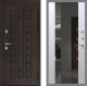 Входная металлическая Дверь Рекс (REX) Сенатор 3К СБ-16 Зеркало Белый ясень в Балашихе
