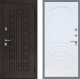 Входная металлическая Дверь Рекс (REX) Сенатор 3К FL-128 Белый ясень в Балашихе