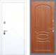 Входная металлическая Дверь Рекс (REX) 13 Силк Сноу FL-128 Морёная берёза в Балашихе