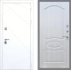 Входная металлическая Дверь Рекс (REX) 13 Силк Сноу FL-128 Лиственница беж в Балашихе
