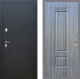 Входная металлическая Дверь Рекс (REX) 5 Черный Муар FL-2 Сандал грей в Балашихе