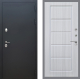Входная металлическая Дверь Рекс (REX) 5 Черный Муар FL-39 Сандал белый в Балашихе