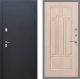 Входная металлическая Дверь Рекс (REX) 5 Черный Муар FL-58 Беленый дуб в Балашихе