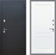 Входная металлическая Дверь Рекс (REX) 5 Черный Муар FL-117 Силк Сноу в Балашихе