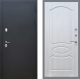 Входная металлическая Дверь Рекс (REX) 5 Черный Муар FL-128 Лиственница беж в Балашихе