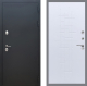 Входная металлическая Дверь Рекс (REX) 5 Черный Муар FL-289 Белый ясень в Балашихе