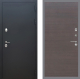 Входная металлическая Дверь Рекс (REX) 5 Черный Муар GL венге поперечный в Балашихе