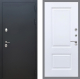 Входная металлическая Дверь Рекс (REX) 5 Черный Муар Смальта Силк Сноу в Балашихе
