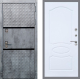 Входная металлическая Дверь Рекс (REX) 15 Бетон Темный FL-128 Силк Сноу в Балашихе
