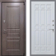 Входная металлическая Дверь Рекс (REX) Премиум-S FL-33 Белый ясень в Балашихе