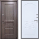 Входная металлическая Дверь Рекс (REX) Премиум-S FL-128 Силк Сноу в Балашихе