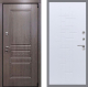 Входная металлическая Дверь Рекс (REX) Премиум-S FL-289 Белый ясень в Балашихе