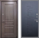 Входная металлическая Дверь Рекс (REX) Премиум-S FL-289 Ясень черный в Балашихе