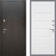 Входная металлическая Дверь Рекс (REX) 5 Серебро Антик Сити Белый ясень в Балашихе
