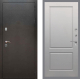 Входная металлическая Дверь Рекс (REX) 5 Серебро Антик FL-117 Грей софт в Балашихе