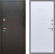 Входная металлическая Дверь Рекс (REX) 5 Серебро Антик FL-289 Белый ясень в Балашихе