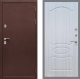 Входная металлическая Дверь Рекс (REX) 5А FL-128 Сандал белый в Балашихе
