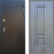 Входная металлическая Дверь Рекс (REX) Премиум-246 FL-2 Сандал грей в Балашихе