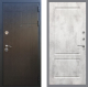 Входная металлическая Дверь Рекс (REX) Премиум-246 FL-117 Бетон светлый в Балашихе