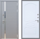 Входная металлическая Дверь Рекс (REX) 24 FL-128 Силк Сноу в Балашихе