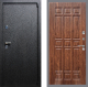 Входная металлическая Дверь Рекс (REX) 3 FL-33 орех тисненый в Балашихе