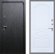Входная металлическая Дверь Рекс (REX) 3 FL-128 Силк Сноу в Балашихе