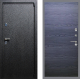 Входная металлическая Дверь Рекс (REX) 3 GL Дуб тангенальный черный в Балашихе