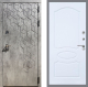 Входная металлическая Дверь Рекс (REX) 23 FL-128 Силк Сноу в Балашихе