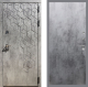 Входная металлическая Дверь Рекс (REX) 23 FL-290 Бетон темный в Балашихе