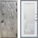 Входная металлическая Дверь Рекс (REX) 23 Зеркало Пастораль Белый ясень в Балашихе