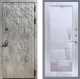 Входная металлическая Дверь Рекс (REX) 23 Зеркало Пастораль Сандал белый в Балашихе