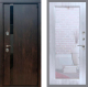 Входная металлическая Дверь Рекс (REX) 26 Зеркало Пастораль Сандал белый в Балашихе