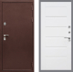 Входная металлическая Дверь Рекс (REX) 5 металл 3 мм Сити Белый ясень в Балашихе