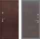Дверь Рекс (REX) 5 металл 3 мм GL венге поперечный в Балашихе