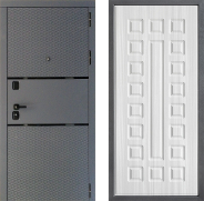 Дверь Дверной континент Диамант Дизайн ФЛ-183 Сандал белый 860х2050 мм