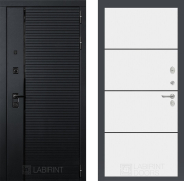 Дверь Лабиринт (LABIRINT) Piano 25 Белый софт 960х2050 мм