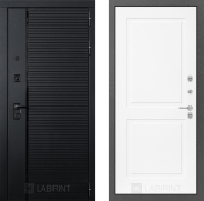 Дверь Лабиринт (LABIRINT) Piano 11 Белый софт 960х2050 мм