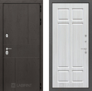 Дверь Лабиринт (LABIRINT) Urban 08 Кристалл вуд 960х2050 мм