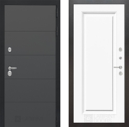 Дверь Лабиринт (LABIRINT) Art 27 Белый (RAL-9003) 960х2050 мм