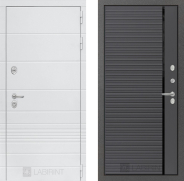 Дверь Лабиринт (LABIRINT) Трендо 22 Графит софт 960х2050 мм