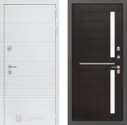Дверь Лабиринт (LABIRINT) Трендо 02 Венге 960х2050 мм