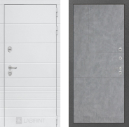 Дверь Лабиринт (LABIRINT) Трендо 21 Бетон светлый 960х2050 мм